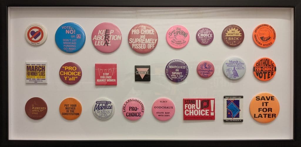 Historic Pro-Choice Buttons